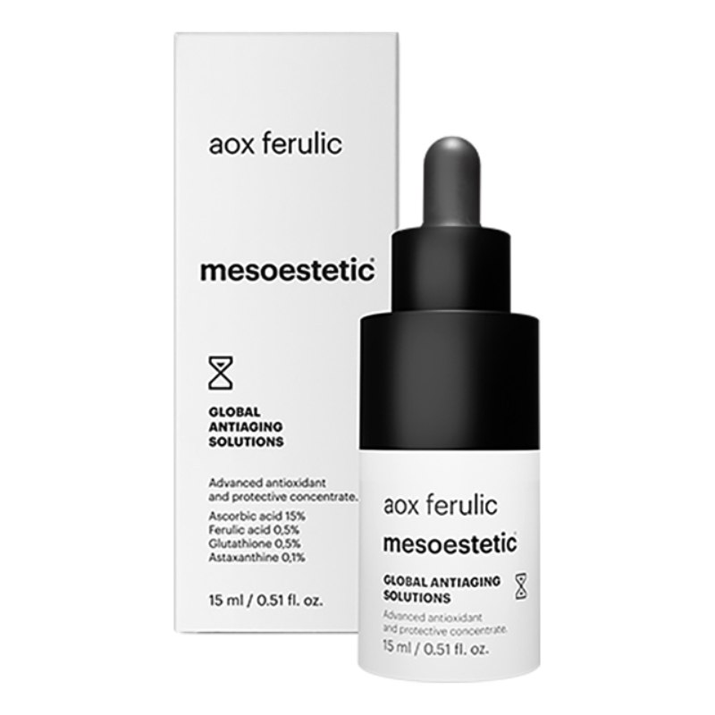 mesoestetic aox ferulic antioxidant serum