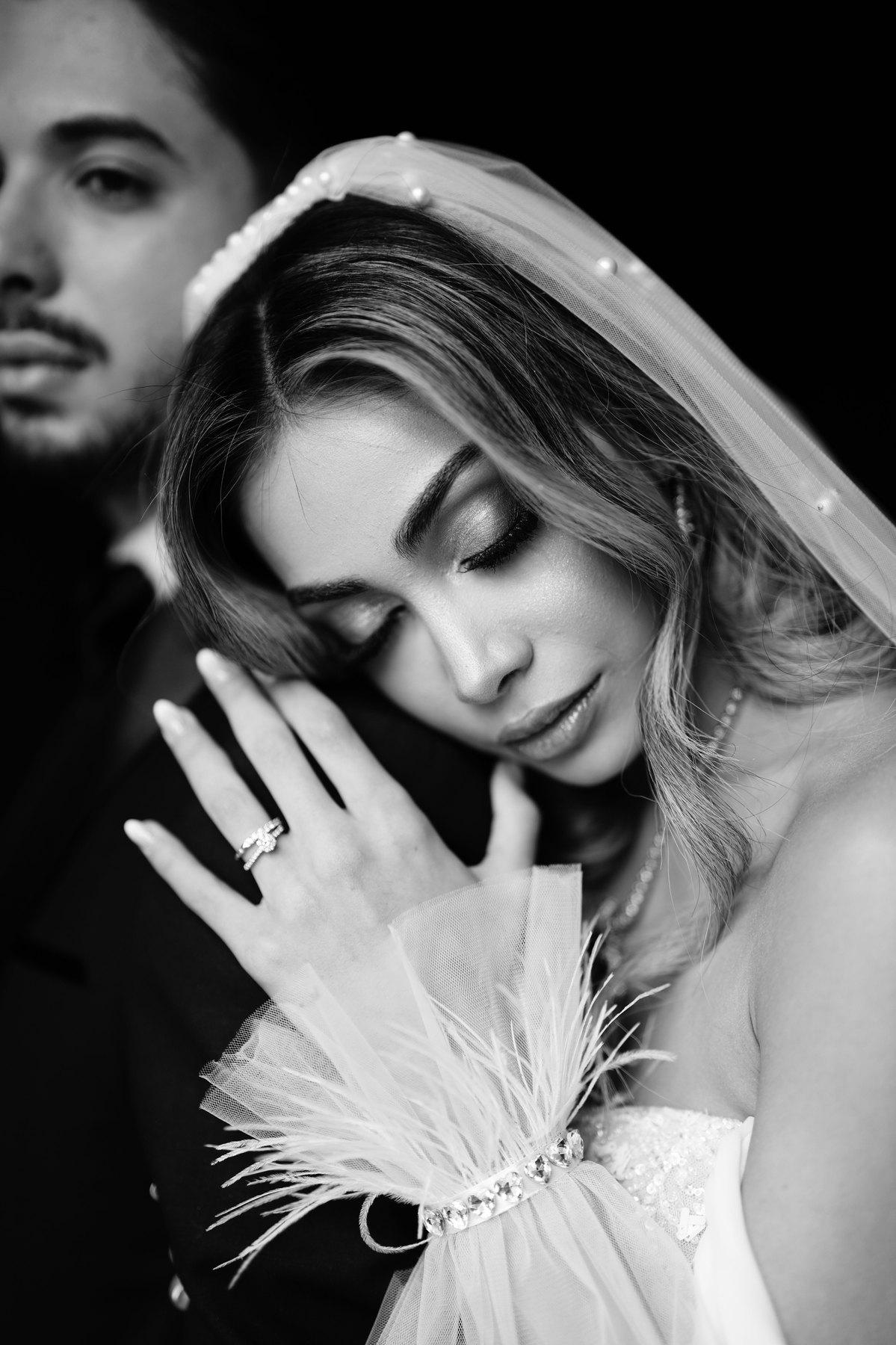 A bride on her wedding day