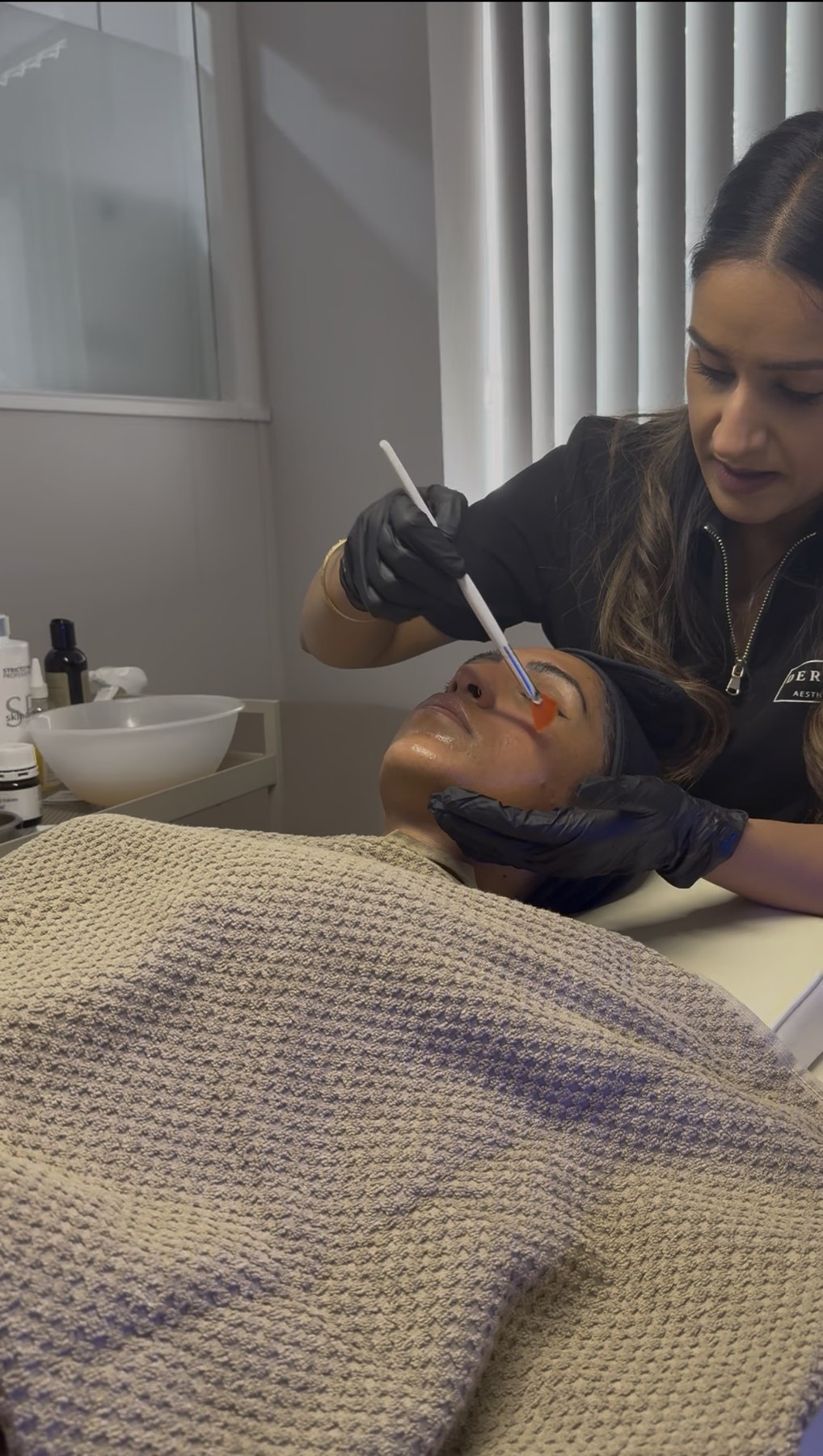 Chemical peel treatment