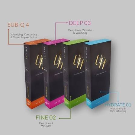 The UTH dermal filler range